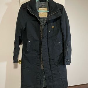 G Star extra thick trench coat